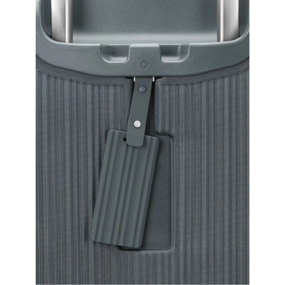 Samsonite Silhouette 18 Softside Spinner Slate Gray Carry-On Spinner suitcase